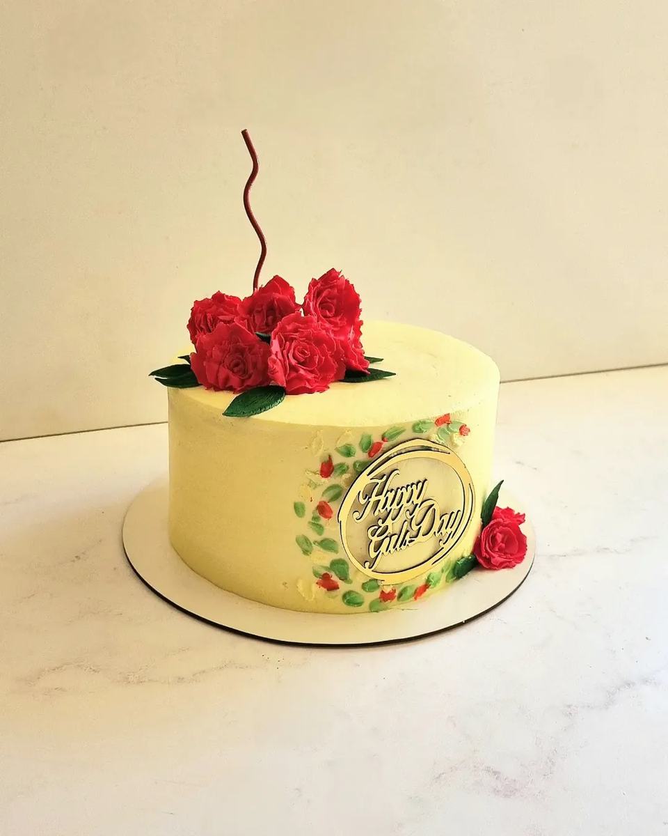 Sunflower cake